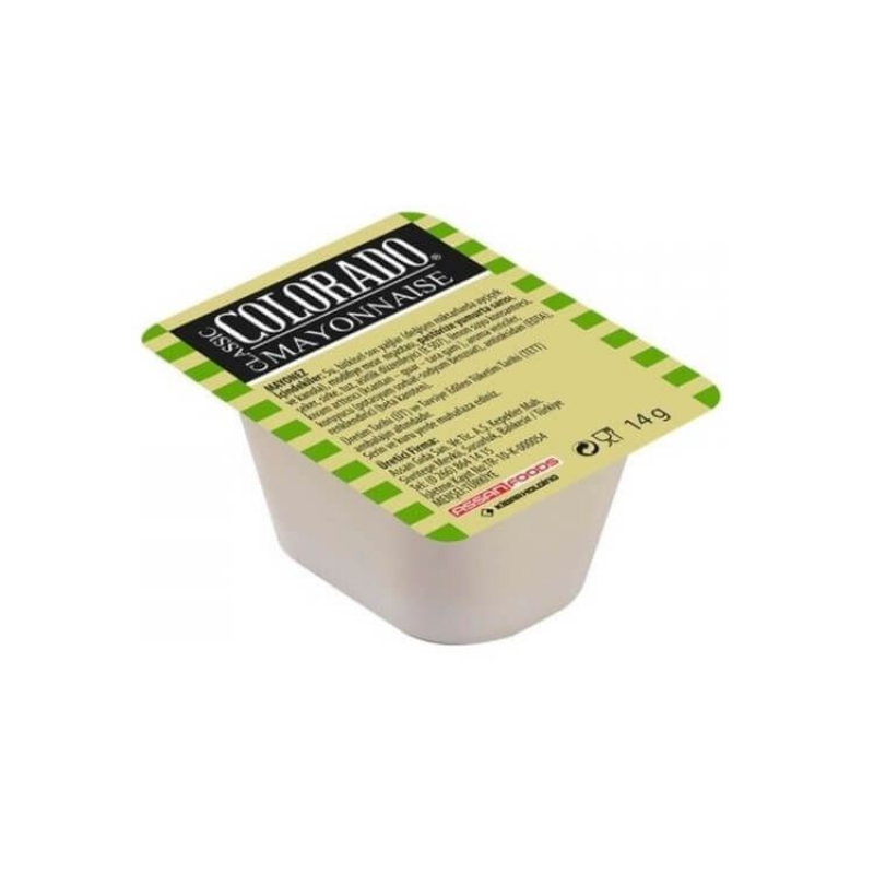 KÜVET COLORADO MAYONEZ 14 GR(150Lİ KL)
