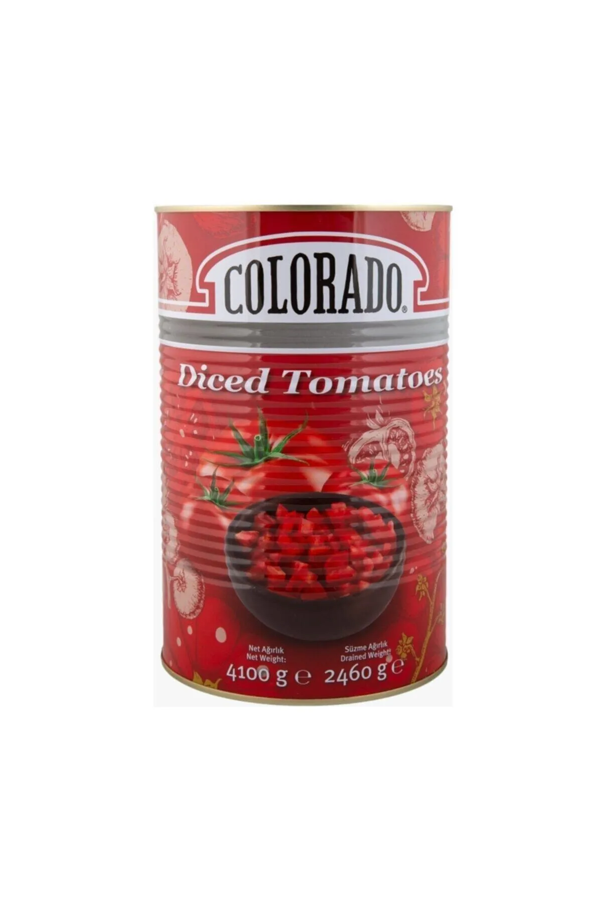 5/1 TN DOĞRANMIŞ DOMATES 4.100 GR/COLORADO  (2*3 K