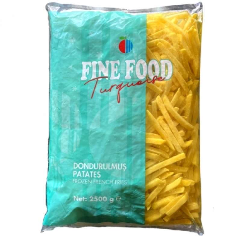 (15KG) FINEFOOD TURQUOISE PATATES 9X9 2,5KG*6PKT